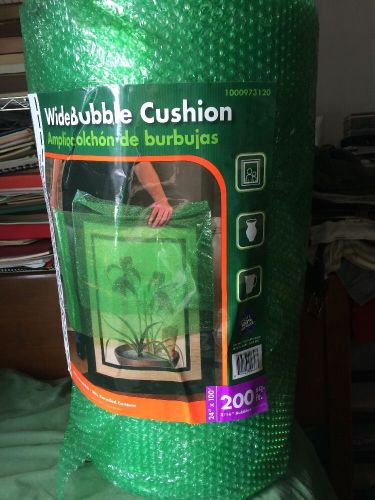Bubble Cushion Wrap 24&#034;x100&#039; 3/16 200sq PERFORATED Feet Brand NEW