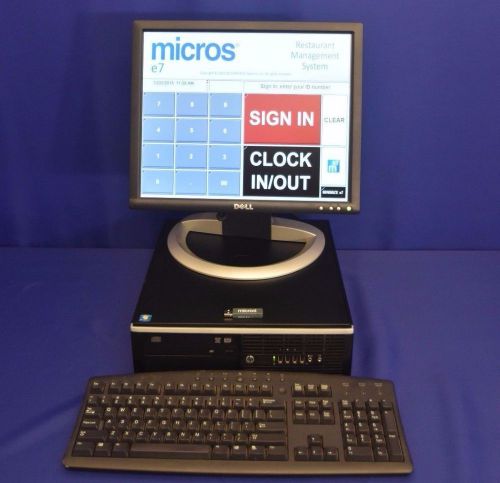 Micros pos e7 server with e7 licence key &amp; manuals! v. 4.00 for sale