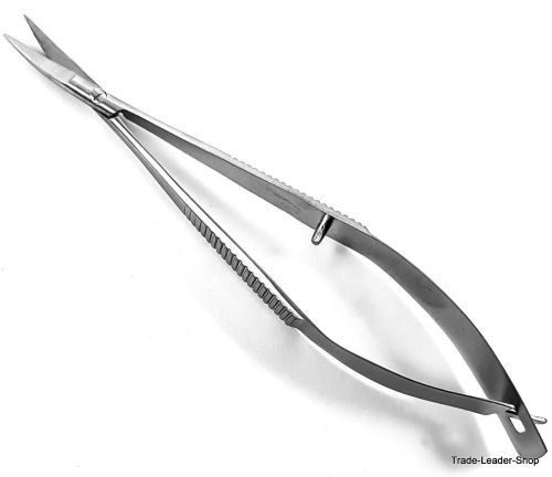 Castroviejo Mini Scissor 9 cm 3.5 &#034; curved scissors dental surgical suture NATRA