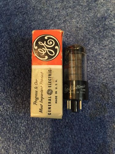 Strong GE Black Plate Top D Getter 5Y3GT Tube