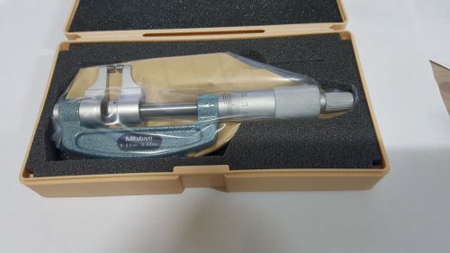 Mitutoyo 143-101 Caliper Type Micrometers , 0-25mm/0.01mm (METRIC)