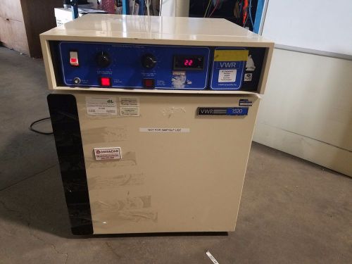 Vwr 1520 shel-lab 550 watt laboratory incubator drying oven for sale