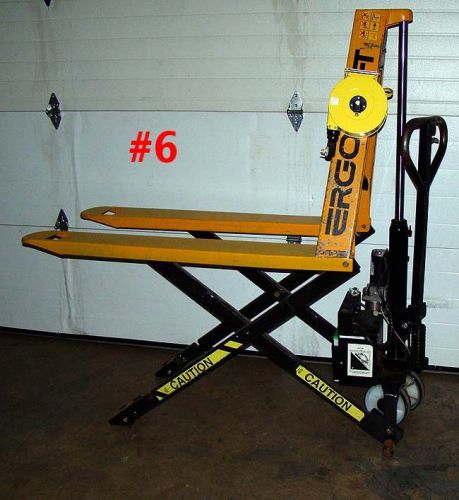 LIFT RITE liftrite RG3OE 31.5 High Electric POWER Lift Pallet Jack 3000 Forklift