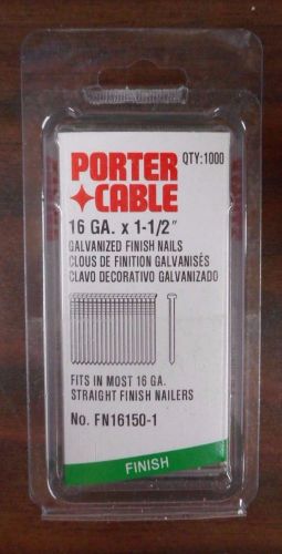 Lot of 9000 Porter Cable Galvanized Finish Nails FN16150-1 FREE SHIPPING!!!