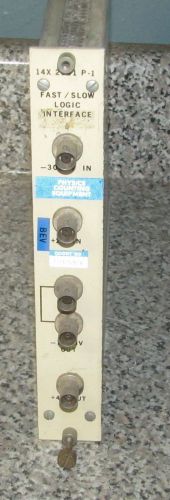14X 2991 P-1 FAST/SLOW LOGIC INTERFACE   BIN Plug-In Module