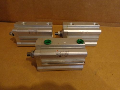 (3) SMC NCDQ2KB32-40DM Air Cylinders