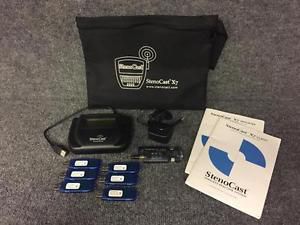 Stenocast X7 USB with 5 Receivers and X1-Lithium Antenna