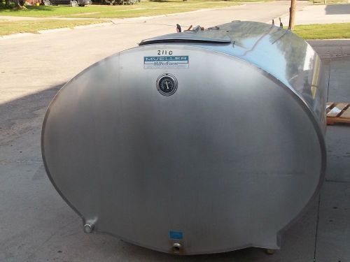 MUELLER 600 OH41151 Stainless Steel Bulk Milk Cooling Farm Tank
