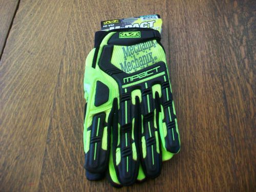 Mechanix Wear SMP-91-011 Men&#039;s HiViz Yellow M-Pact Gloves - XLarge