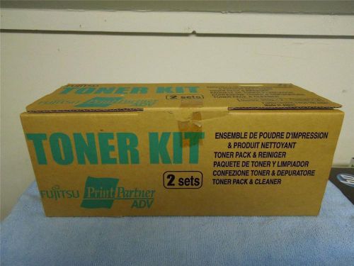 GENUINE FUJITSU ADV PRINT PARTNER TONER KIT 345G CA04040-C731 BLACK