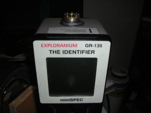 Commercial grade handheld Gamma Spectrum Analyzer EXPLORANIUM GR-135
