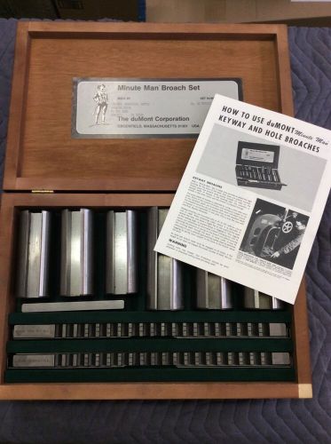 1 - DuMont #90 Broach &amp; Key Set 14-16  Metric