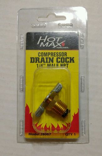 Hot Max 28067 1/4&#034; Male NPT Compressor Drain Cock