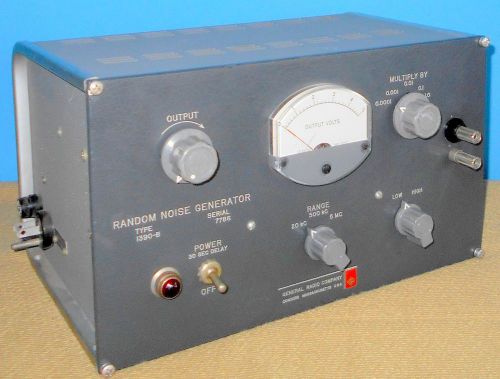 + General Radio 1390-B Random Noise Generator Untested / Powers on Free Shipping