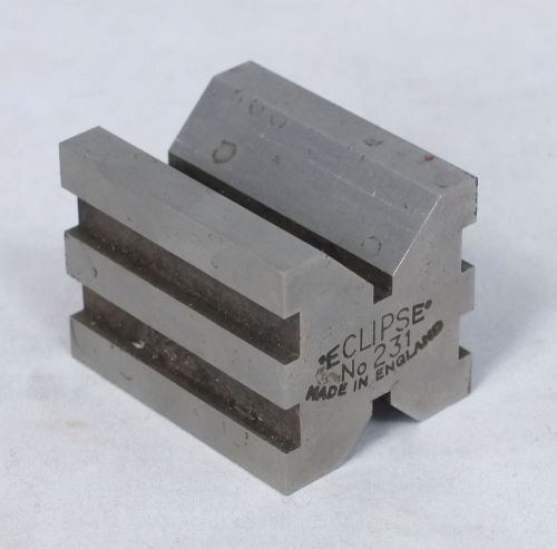 Eclipse 231 machinist v clamp block england for sale