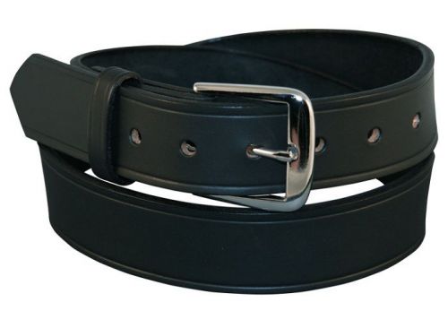 Boston Leather 6582L-1-34 Off Duty Belt 1 12 Black Bw