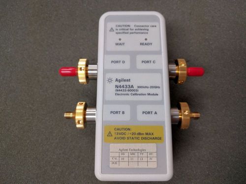 Keysight n4433a ecal module, 300 khz - 20 ghz, 4p. (agilent n4433a) for sale