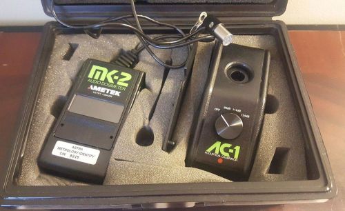 Ametek mk-2 audio dosimeter with ac-94 acoustical calibrator for sale