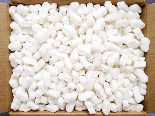 Lightweight Shipping/Packing Styrofoam Noodles/Peanuts 7.5&#034; x 11&#034; x 14&#034; Box