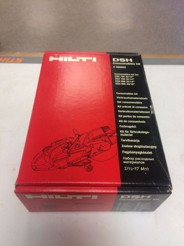 Hilti DSH 700 and DSH 900 Consumables Kit- NEW