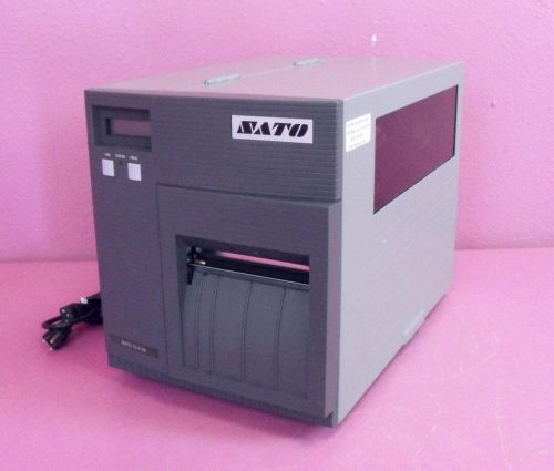 Sato cl412e industrial commercial thermal transfer bar code label printer for sale