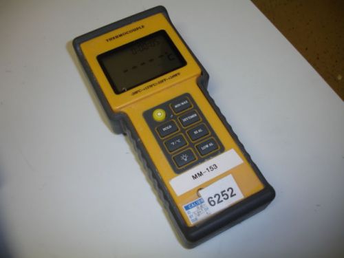 Control company thermocouple lab thermometer -200c / +1370c #6252 for sale