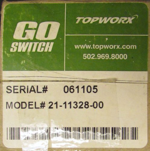 TOPWORX  21 11328 00 Proximity Limit Switch GO Switch