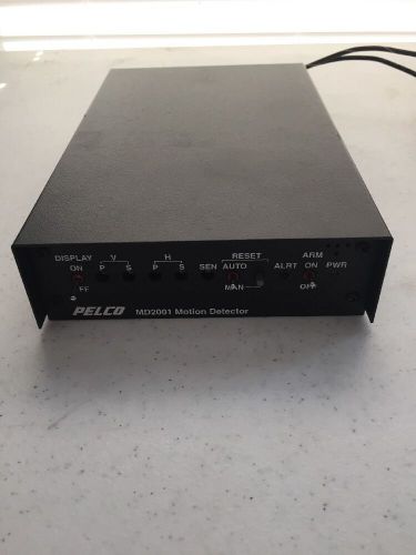 PELCO MD2001 SINGLE CHANNEL ANALOG VIDEO MOTION DETECTOR