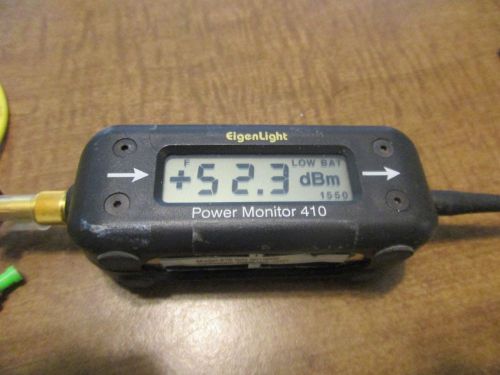 Eigenlight 410 Fiber Optic Power Monitor, Tested in Working Condition