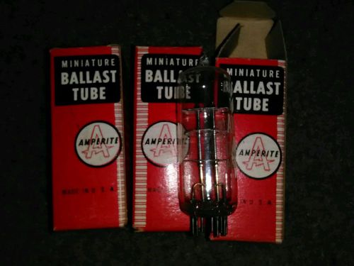 LOT OF 3 AMPERITE MINIATURE BALLAST TUBE 3HTF4