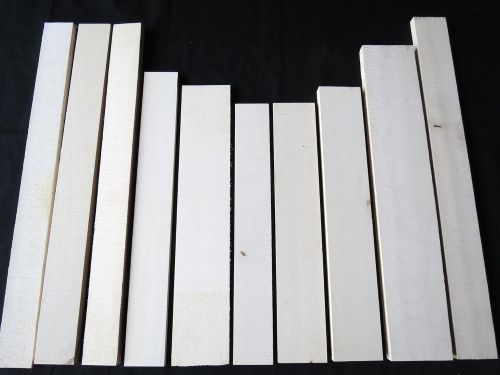 Premium american holly cutoffs / thins lumber (10 pcs) - kd for sale