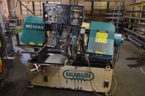 2009 Clausing Kalamazoo KC12AX CNC Automatic Band Saw #7786196