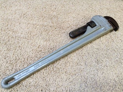 Jet alm24 24&#034; aluminum pipe wrench for sale