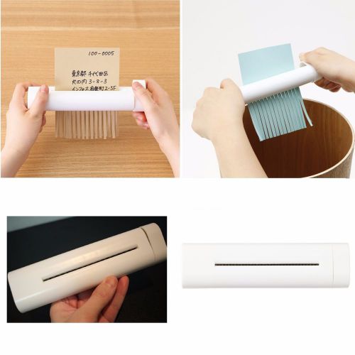 MoMA MUJI stray hand paper shredder good simple designed freeshipping from japan
