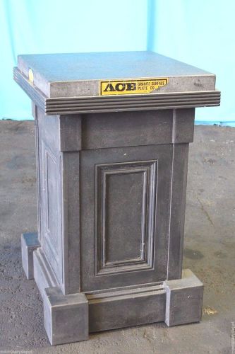 ACE Granite surface plate Grade AA 24.5&#034; x 27&#034; x 3&#034; w/ stand