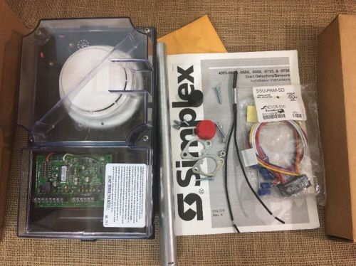 Lot of 5 simplex 0631149 4098-9756 duct sensor housing w/ relay output nos for sale