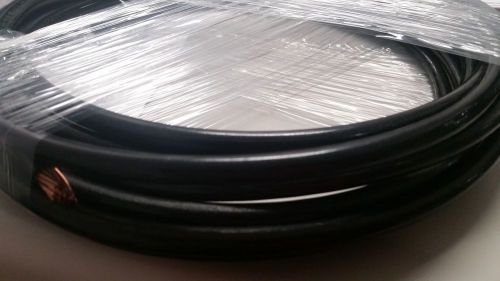 USED 3 @ 26 FEET THHN 1 AWG GAUGE BLACK NYLON STRANDED COPPER  BUILDING WIRE