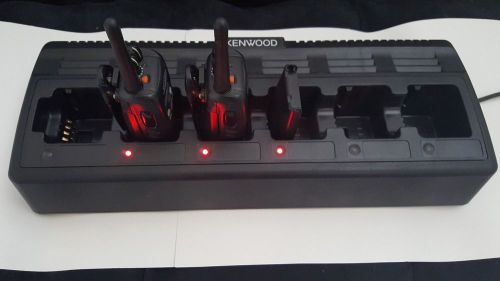 Kenwood 6 radio gang charger ksc-326 nx-300 nx-200 tk-5210 tk-5310 tk-2180 other for sale