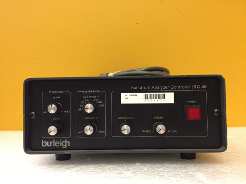 Burleigh RC-46, Photoamp / Dispersion Controls, Spectrum Analyzer Controller