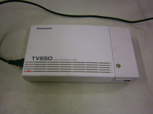 PANASONIC KX-TVS 50 VOICE PROCESSING SYSTEM