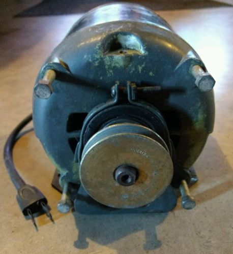 Vintage Century Motor Pulley 1/4 H.P. Type SPS Frame F48 Serial No AS7 *WORKING*