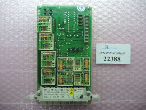 Temperature control card DS4-A Gossen Pantatherm 4402SBE230R01, Krauss Maffei