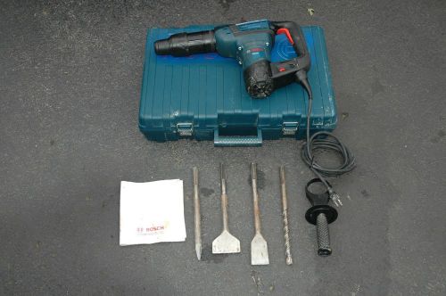 Bosch rh540m rotohammer drill chisel hammer w/bits sdsmax rotary hammer drill for sale