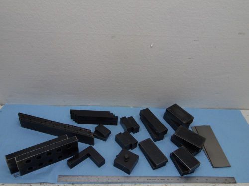 Lot of 30 Ground Toolmakers blocking blackened machinist toolmaker grinding