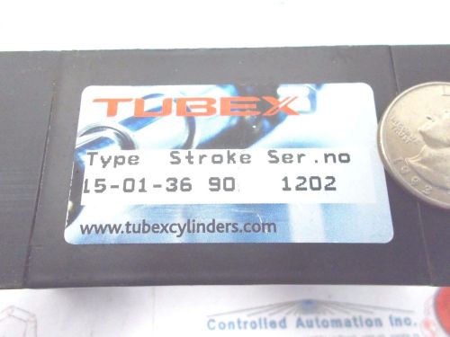 Tubex l5-01-36 cylinder stroke 90 ser. no 1202 for sale
