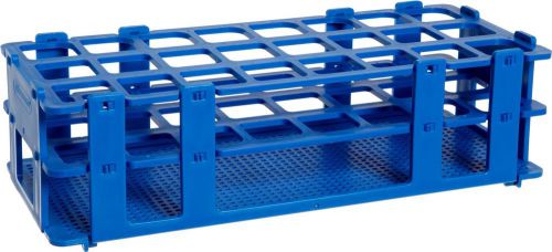 Bel-Art F18747-0003 No-Wire Test Tube Rack; 20-25mm 24 Places 9.7 x 4.1 x 2.5...