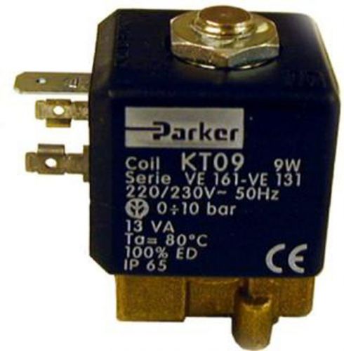 Parker soleniod inlet valve 1/8 x 1/8 230v. KT09 Coffee machine