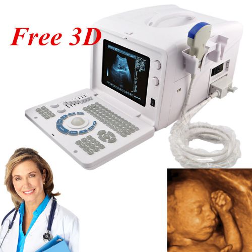 Digital Handheld Ultrasound Scanner/Machine Aystem Convex Probe /Sensor 3D Free