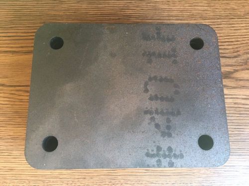 Steel plate tig mig welding coupons scrap metal lot of 5 for sale