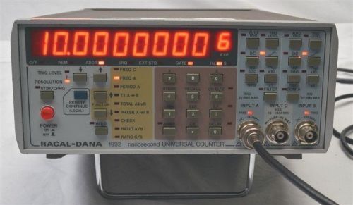 Racal Dana 1992 Frequency Counter w/ 04E, GPIB, Manual